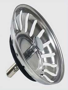 Stainless Steel Kitchen Sink Strainer And Plug - Polished Waste Plug With Hair Catcher For Bathroom And Kitchen Drain Protection - Sink Filter - View 11