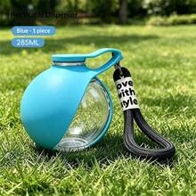 1pc Portable Pet Water Bottle, Hanging Ball-Shaped Refillable Folding Water Dispenser, Outdoor Cat And Dog Water Bowl, Feeding Water Bottle, Outdoor Water Storage Tool - Multicolor - View 3