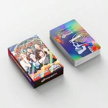 PUREFLOW 激光全息照片卡 60 张 Lomo 卡 + 64 张贴纸 粉丝周边礼品 - 彩色 - 查看 10