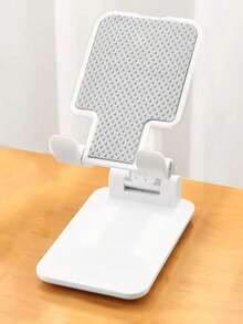 1pc Foldable Phone Stand, Adjustable Tablet Desk Stand, Portable Desktop Cell Phone Holder, Universal Hands-Free Stand, Foldable Non-Slip Base, Office Accessories, Great For Video Calls And Watching Movies, Great Tech Gift For Halloween And Christmas - Multiple Styles - View 14