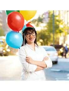 1pc Random Style Funny Glasses, Halloween April Fools' Day Birthday Party Costume Prop, Instantly Ignite Party Atmosphere, Fun Party Gathering Funny Nose & Mustache Glasses Gift, Hilarious Prank Holiday Performance Glasses, Various Styles - One Size Fits All - View 5
