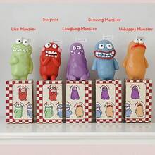Lilin Aromaterapi Bergaya, Lilin Aromaterapi Berbentuk Monster Buatan Tangan yang Kreatif dan Lucu, Ekspresi yang Kaya, Imut dan Menarik, Desain Unik, Cocok Sebagai Hadiah Ulang Tahun Kecil untuk Pasangan atau Teman, Cenderamata Pernikahan, Dilengkapi dengan Kotak Hadiah yang Lucu, Menarik, dan Indah - Multi Aroma - View 8