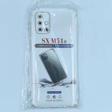 Galaxy 透明氣墊防震手機殼 1.5mm 加厚四角氣囊 鏡頭加高保護 TPU 軟殼 - 無色 - 查看 15