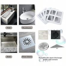 Universal Drain Protector For Bathroom, Kitchen, Toilet, Easy To Install And Use, Home Kitchen And Bathroom Drain Cleaning Supplies - A - View 6