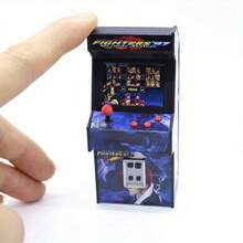 Mô hình tủ game arcade mini, mô hình máy chơi game cầm tay trang trí, đạo cụ trang trí bối cảnh nhà búp bê - Nhiều màu - Xem 4