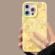 Funda para teléfono con estampado de limonada, compatible con Samsung, Apple, VIVO, OPPO, , Transsion, ,  y Honor. Fabricada en TPU, ofrece protección contra golpes y caídas. Un regalo ideal para familiares y amigos. - Blanco - Ver 4