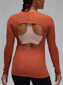 Nike/Jordan Sport Women's Training Quick-Dry Long Sleeve Top FN5114-209 - FN5114-209 - View 3