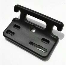 1pc Car Seat Armrest Headrest Hanging Hook, Plastic Multi-Function Hook For Hanging Storage, Car Seat Back Organizer Hook Pendant - Black - View 5