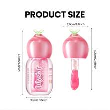 Aceite de labios nutritivo con brillo, brillo de labios de alto brillo que cambia de color, cuidado de labios hidratante, maquillaje para mujeres y niñas - ninguno - Ver 8