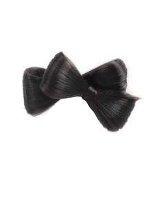 Bridal Wig Bag, Double-Layer Bow Hair Bun, Prefabricated By Makeup Artist, Hair Accessory, Synthetic Wig - Multicolor - View 9