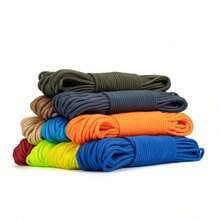 550 Paracord 4mm 7-Strand Core Type III Nylon Rope Parachute Cord Suitable For Outdoor Camping DIY Crafts - Multicolor - View 3