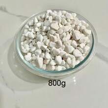 0.5-0.9cm Asymmetrical Shaped Natural White River Pebbles, Matte Finish Decorative Stones, Suitable For Indoor Plants, Vase Filler, Aquarium, Succulents - White - View 13