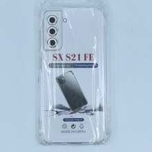 Galaxy 透明氣墊防震手機殼 1.5mm 加厚四角氣囊 鏡頭加高保護 TPU 軟殼 - 無色 - 查看 41