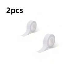 1 Roll/1 Set Waterproof Double-Sided Tape, Strong Adhesion, Long-Lasting Without Peeling, Transparent Invisible Design, Suitable For Fixing Chest And Neckline Clothing, Preventing Exposure - White - View 9