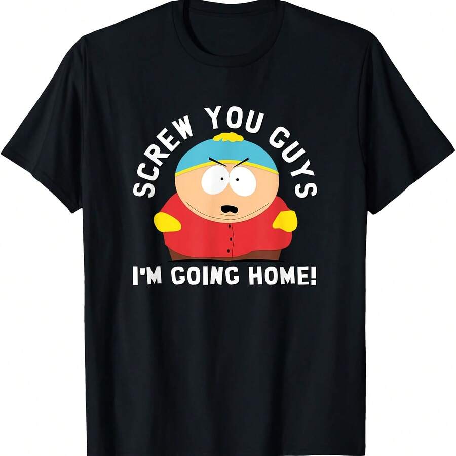 South Park Screw You Guys I'm Going Home T-Shirt - 款式 - 查看 1