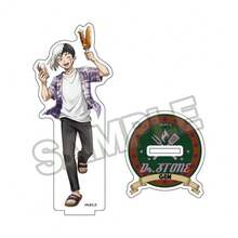 Anime Dr Stone Acrylic Stand Senku Ishigami Chibi Figure BBQ Theme Rantaro Desk Sign Plate Ornament Fans Collectible Gift Set - Multicolor - View 12