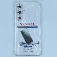 Galaxy 透明氣墊防震手機殼 1.5mm 加厚四角氣囊 鏡頭加高保護 TPU 軟殼 - 無色 - 查看 58