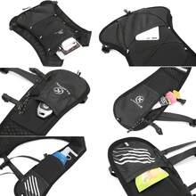 Running Vest Hydration Backpack 5L Capacity With Front Phone Pocket Running Hydration Vest (Backpack Only) , Running Bag - Black - View 7