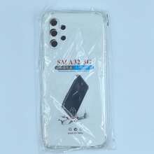 Galaxy 透明氣墊防震手機殼 1.5mm 加厚四角氣囊 鏡頭加高保護 TPU 軟殼 - 無色 - 查看 62