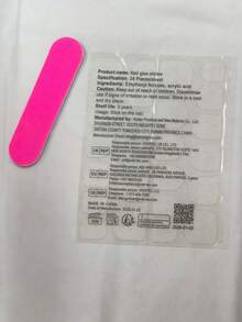 10片手工制作全覆盖杏仁形美甲贴片，中长款，粉白樱桃波点图案，甜美可爱少女风，饰有3D樱桃、波点和星星图案，裸色猫眼和3D装饰，适合毕业季、暑假、日常通勤、校园和约会等场合，附赠果冻胶和指甲锉。 - 淺粉色 - 查看 8
