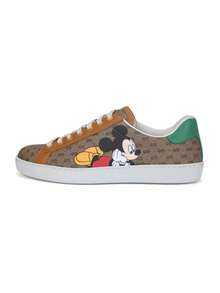 Gucci Disney X Gucci Ace Low Sneakers Mickey Mouse Beige Men Casual Streetwear - Default - 查看 2