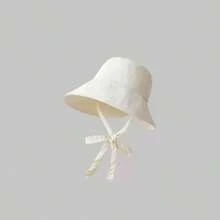 1 buah Topi Ember Dekorasi Pita, Topi Matahari Bertepi Lebar Tahan Air Cepat Kering untuk Wanita di Musim Panas, Perlindungan UV untuk Aktivitas Luar Ruangan - Topi ember dasi kupu-kupu - View 5