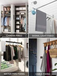 1pc Wardrobe Bag Storage Hook - Multiple Styles and Colors - View 4