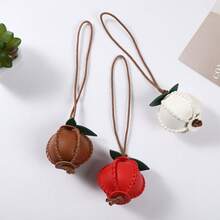 1 buah Gantungan Tas Tali Buah PU Buatan Tangan, Cocok Untuk Wanita, Anak Perempuan, Pelajar, Kembali ke Sekolah, Halloween, Thanksgiving, Hadiah Natal - MultiWarna - View 2