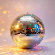1pc/6pcs Silver Disco Ball, Hanging Party Decoration, Suitable For Christmas, Birthday Party, Halloween Decoration And Other Large Party Hanging Decor. Ideal For Adding Vintage Charm To Parties, Disco Theme Decor Or Home Decor. Also Perfect For Hanging In Dance Studios, Clubs, 2026 Graduation Prom Decor, Outdoor Garden Decor, Room Decor - Silver - View 2