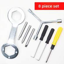 8-Piece Washing Machine Agitator/Impeller Removal Tool Set – A Versatile Combination Of Inner Tub Removal Wrenches And Pullers; Heavy-Duty Disassembly Tools Designed For Deep Cleaning And Appliance Maintenance. - A - View 18