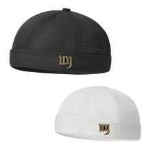 Topi Datar Unisex untuk Pria, Topi Newsboy Serbaguna dengan Bordir Huruf, Gaya Kasual Fesyen Jalanan, Cepat Kering untuk Musim Semi dan Gugur - A - View 14