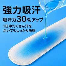 10-Pack Of Sweat-Absorbing Pads For Hats. Prevents Stains And Yellowing. Suitable For Both Hats And Collars. Disposable. Prevents Sweat Stains And Yellowing. Adjustable Size. - Black - View 3
