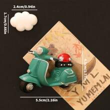 2 buah, Magnet Kulkas Mobil Kartun Kawaii - Dekorasi Dapur dan Kantor, Stiker Papan Tulis dan Kulkas - Dekorasi Rumah dan Magnet Serbaguna yang Lucu - magnet kulkas - View 11