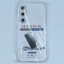 Galaxy 透明氣墊防震手機殼 1.5mm 加厚四角氣囊 鏡頭加高保護 TPU 軟殼 - 無色 - 查看 53