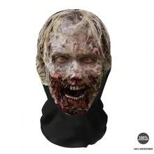 Topeng Wajah Penuh Jaring Bernapas Hantu Berdarah, Aksesori Kostum Pesta Halloween - Beraneka warna - View 2