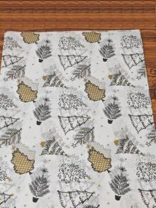 Christmas White Christmas Tree Pattern Tissue Paper, 50.8 Cm X 35.56 Cm Gift Wrapping Paper, Suitable For Christmas Weddings, Valentine'S Day Gifts, Birthday Gift Packaging, Bouquet Packaging, Gift Bag Filling, And Party Gifts - Christmas Tree - View 9