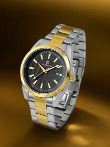 GUSALAI Men's Quartz Watch Zinc Alloy Calendar Wristwatch Casual Multi-Color Suitable For Daily Wear Valentine's Day Gift Birthday Gift First Choice - one-size - View 3