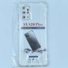 Galaxy 透明氣墊防震手機殼 1.5mm 加厚四角氣囊 鏡頭加高保護 TPU 軟殼 - 無色 - 查看 118