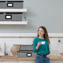 Custodie per calici - Grigio Scuro - Visualizzare 3
