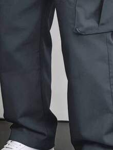 Men's Hiking Pants, Cargo Pants With Drawstring And Multiple Pockets For Travel, Hiking, And Physical Activities - White - View 4