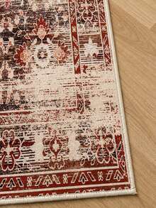Chilai Home Boho Rug, Runner Rug, Washable Floor Mat for Home Decor, Livingroom rug, Non-Slip Kitchen Runner Rug, Made in Turkiye 80x200 cm, 80x300 cm,100x200 cm, 120x180 cm - 棕色 - 查看 4
