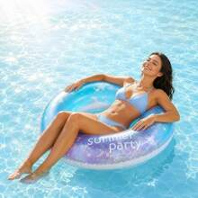 Inflatable Swimming Ring/Float For Kids, Pond/Beach/Pool Party Toys For Girls And Boys, Summer - Multicolor - View 1