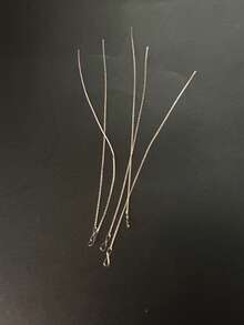 Twisted Beading Needle, Ultra-Fine Large Eye Needle, Bead Threading Tool, Jewelry Making / Handmade DIY Beading Accessories 0.15/0.2/0.3/0.4/0.5/0.6/0.7mm - View 12