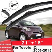 21"+18" 前擋風玻璃雨刷片，適用於 IQ 2008-2015 年車款，橡膠矽膠雨刷配件 - 21"+18" - 查看 1