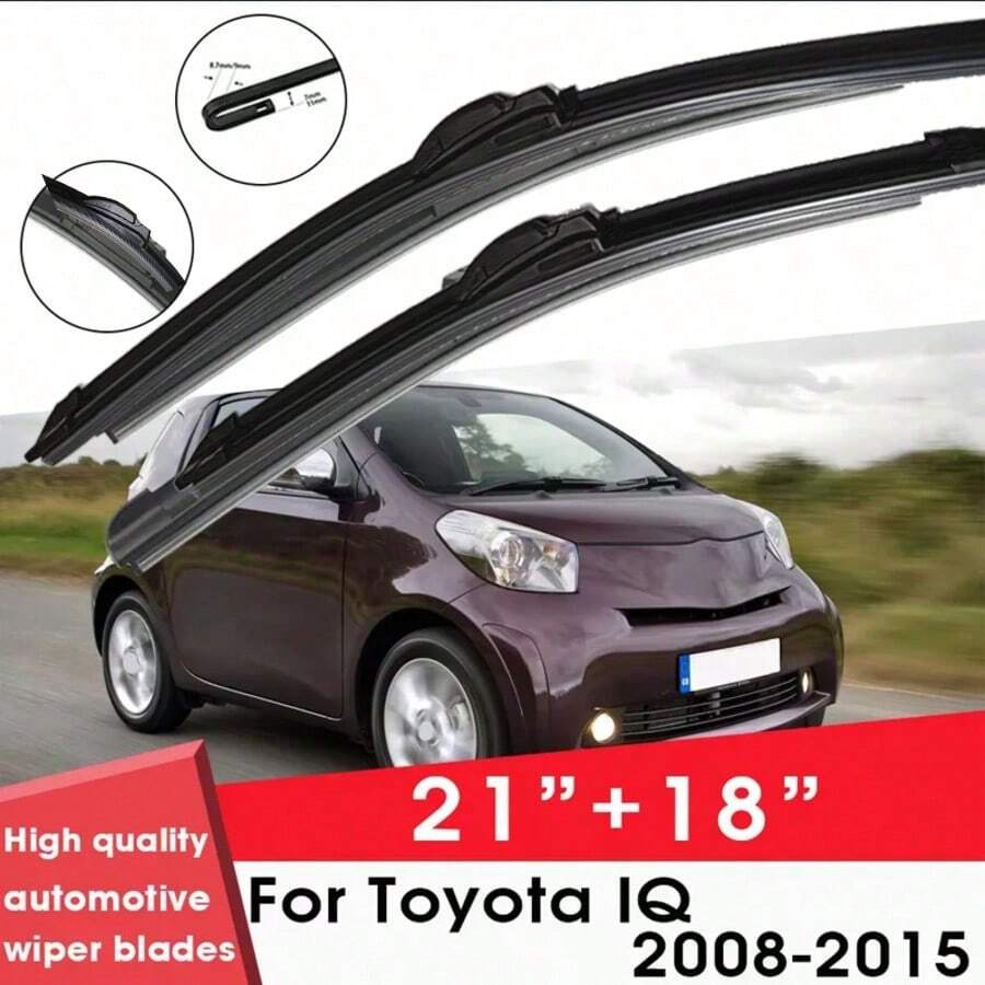 21"+18" 前擋風玻璃雨刷片,適用於 IQ 2008-2015 年車款,橡膠矽膠雨刷配件 - 21"+18" - 查看 1