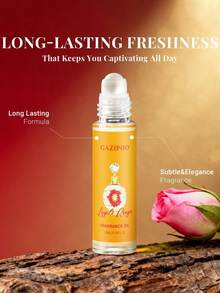 Ball Perfume Oil Layali Rouge | 東方辛辣果香花香調，無酒精持久費洛蒙香氛油，便攜口袋香水，適合女性日常約會辦公，10ML/0.34FL. OZ - 東方花香調 - 查看 4