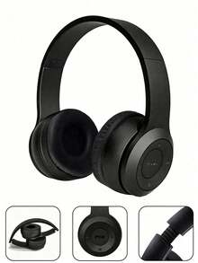 Foldable Wireless Headphones With Deep Bass For Sports - View 1