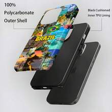 FundaparaiPhoneconestampadotropical,fabricadaenTPU,queofreceproteccióncontragolpesycaídas.Unregalosorpresaperfectoparaamigosyfamiliares. - Blanco - Ver 6