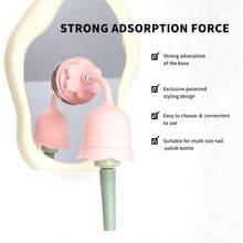 Soporte Giratorio De 360 Para Frascos De Esmalte De Uas, Soporte Antiderrame Para Esmalte De Uas, Soporte Inclinable Y Antiderrame, Pintura De Uas, Herramientas Para Decoracin De Uas, Acc - inicial - Ver 6