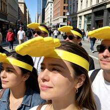 1個手印形狀遮陽帽,趣味戶外旅行便攜遮陽帽 - A - 查看 6